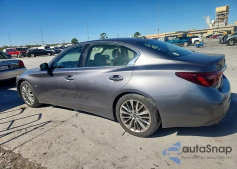 2018 Infiniti Q50 Luxe from USA, damaged, VIN JN1EV7APXJM590992